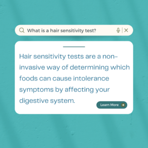 What is a hair sensitivity test